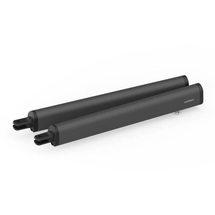 AVIDSEN Double-leaf Gate Motor Kit - Teha 411 - Hydraulic Rams - Up to 150 kg per Leaf - 3.5 m Max