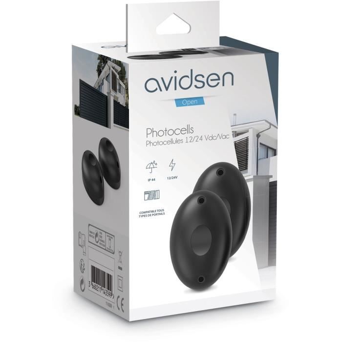 AVIDSEN Photocells for All Gate Motors - 12V/24V