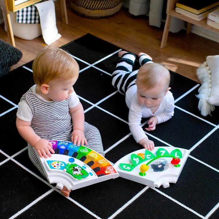BABY EINSTEIN - 4-in-1 Convertible Baby Walker Activity Table, 360° Rotating