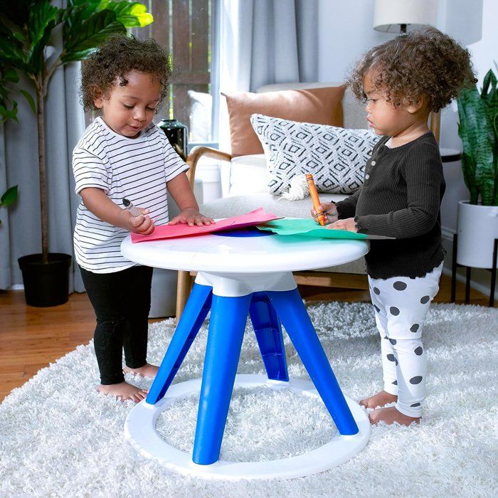 BABY EINSTEIN - 4-in-1 Convertible Baby Walker Activity Table, 360° Rotating