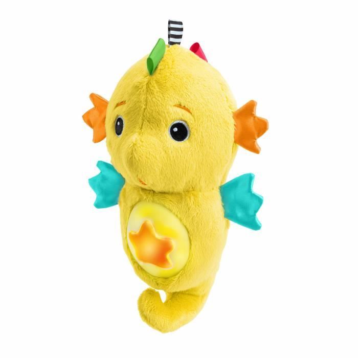 BABY EINSTEIN Baby Night Light - Yellow Seahorse Comforter - Musical - White Noise