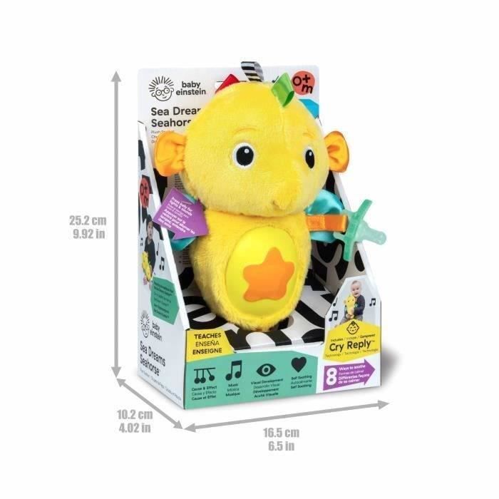 BABY EINSTEIN Baby Night Light - Yellow Seahorse Comforter - Musical - White Noise