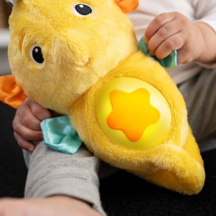 BABY EINSTEIN Baby Night Light - Yellow Seahorse Comforter - Musical - White Noise