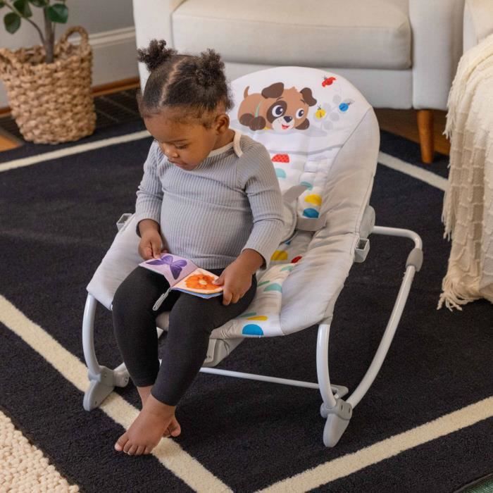 BABY EINSTEIN DEAN 3-in-1 Convertible Electric Baby Bouncer/Swing, Melodies and Vibrations, 3 Positions, 0-30 Months