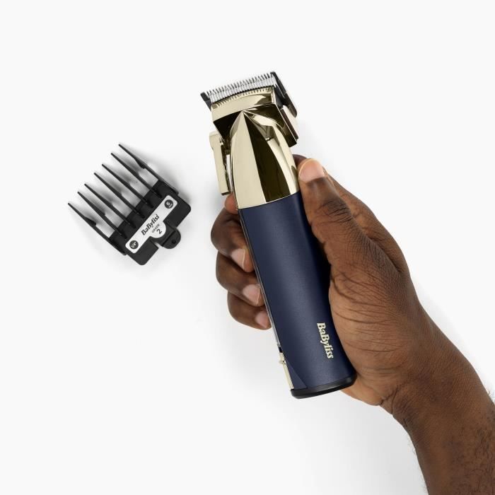 BABYLISS Cordless Hair Clipper - E992E Super-X Metal - 3-hour Battery Life