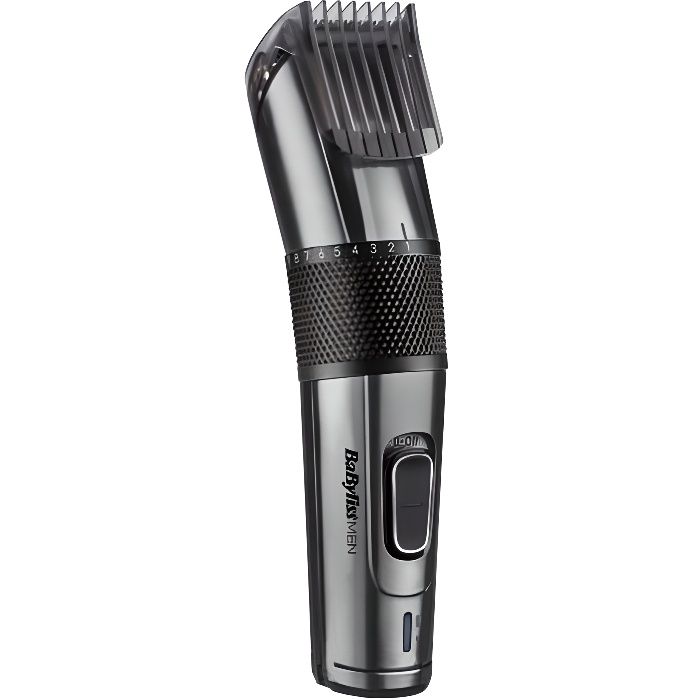 BaByliss E978E Carbon Titanium Hair Clipper for Long Hair and Beards