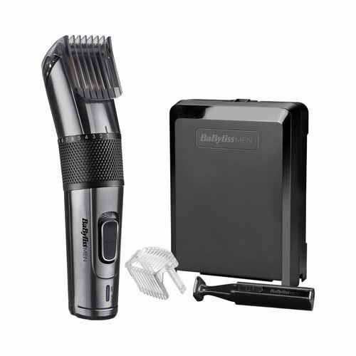 BaByliss E978E Carbon Titanium Hair Clipper for Long Hair and Beards