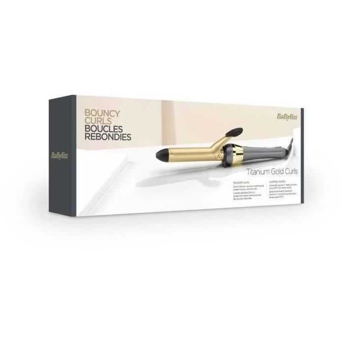 BABYLISS Berry Crush Tong Curling Iron - 25 mm Barrel 2524PE