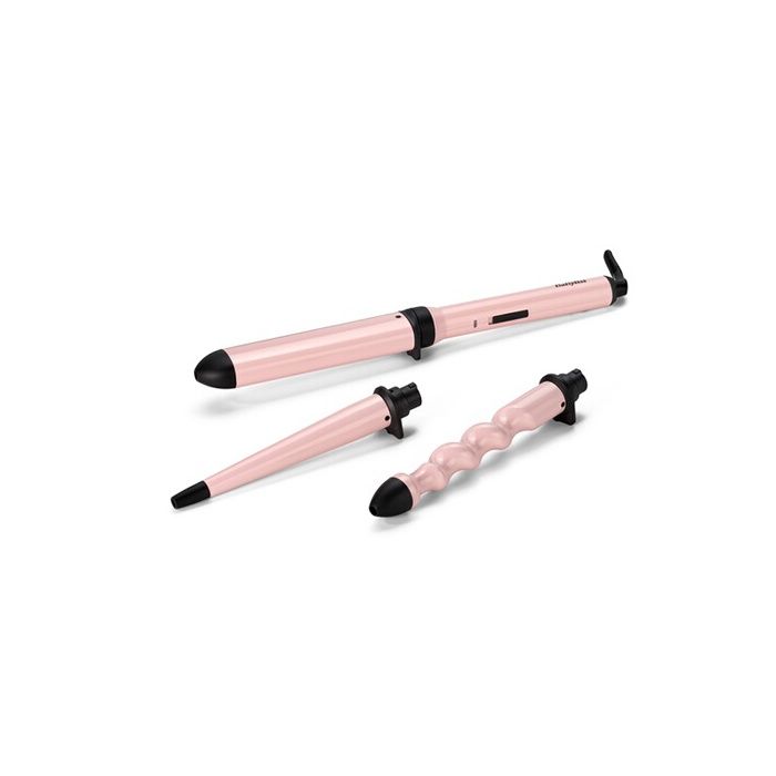 BaByliss Curl and Wave Trio Multistyler - 3-in-1 Styling Tool with Interchangeable Attachments for Curls and Waves
