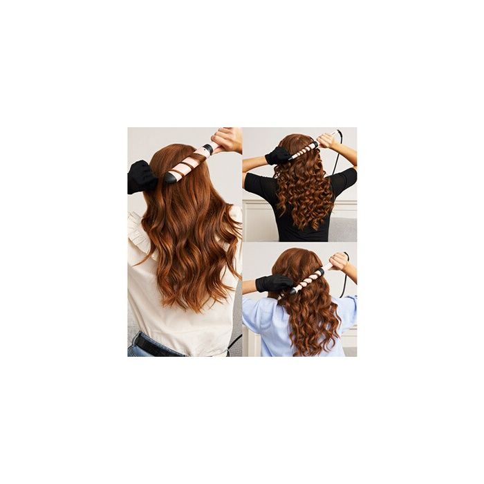 BaByliss Curl and Wave Trio Multistyler - 3-in-1 Styling Tool with Interchangeable Attachments for Curls and Waves