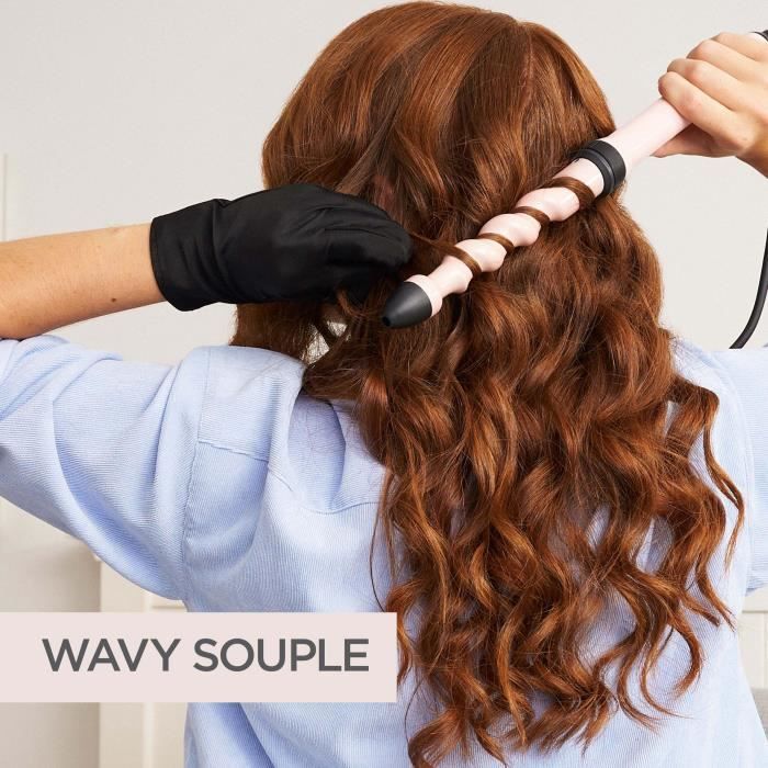 BaByliss Curl and Wave Trio Multistyler - 3-in-1 Styling Tool with Interchangeable Attachments for Curls and Waves