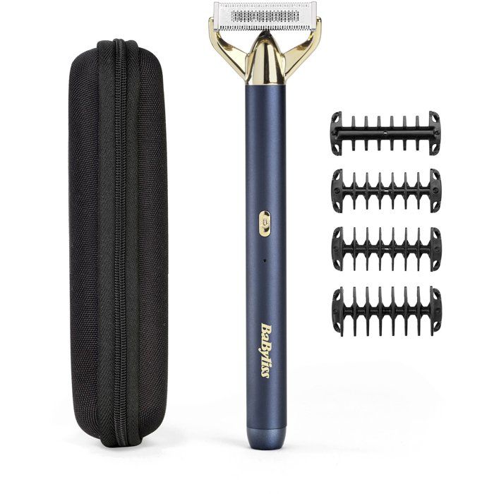 BABYLISS Beard Trimmer and Razor - X-Blade Super-X Metal - Cordless - 45 Min Battery Life