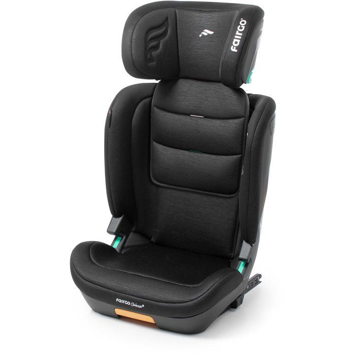 Babauto Colosso Car Seat - Group 2/3 - i-Size - 100/150 cm - Isofix - 11 Headrest Positions - Black