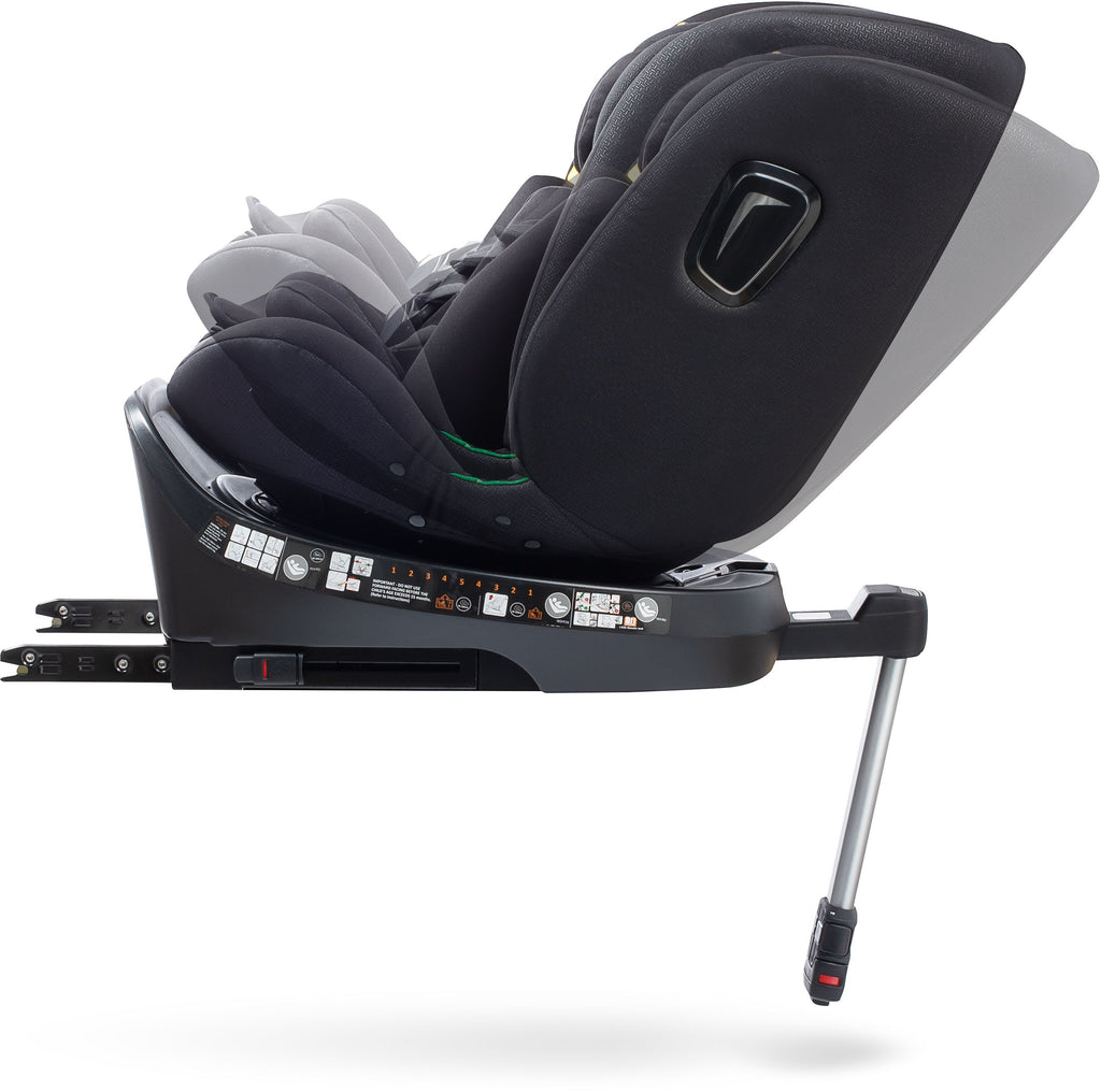 BABYAUTO Car Seat Aitana Group 0/1/2/3 I-Size 40/150 cm Isofix 360° Swivel Support Leg Black