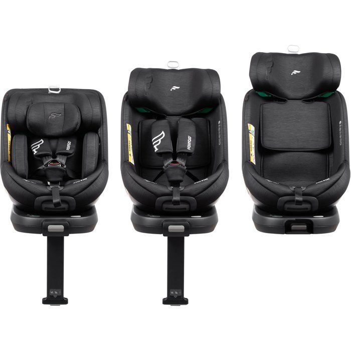 BABYAUTO Car Seat Magna Plus Group 0/1/2/3 I-Size 40/125 cm Isofix 360° Swivel Reclining Black