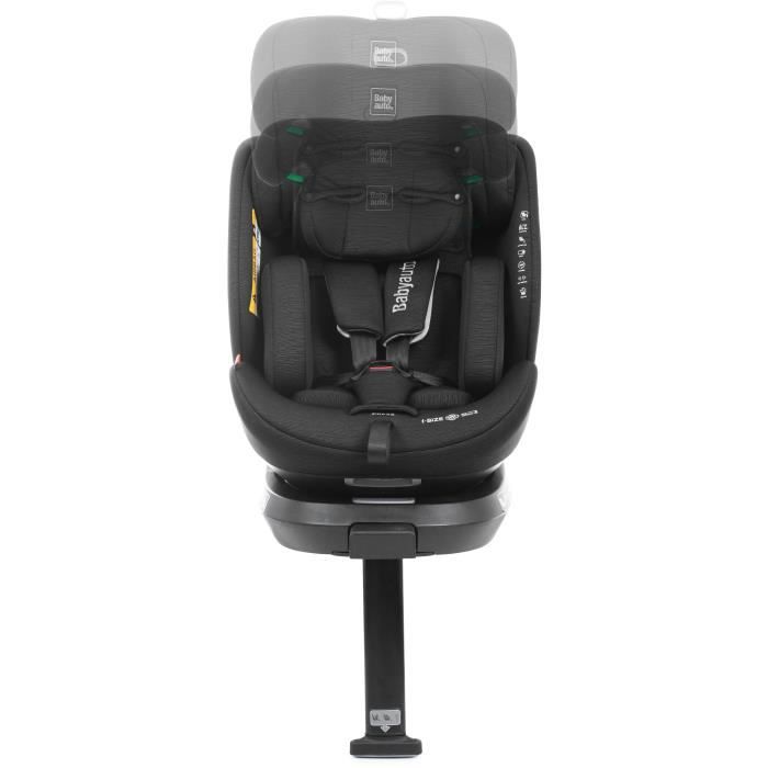 BABYAUTO Car Seat - CORE - Group 0/1/2/3 - 40/150 cm - I-Size - Isofix - Swivel - Reclining - Reducer - Black