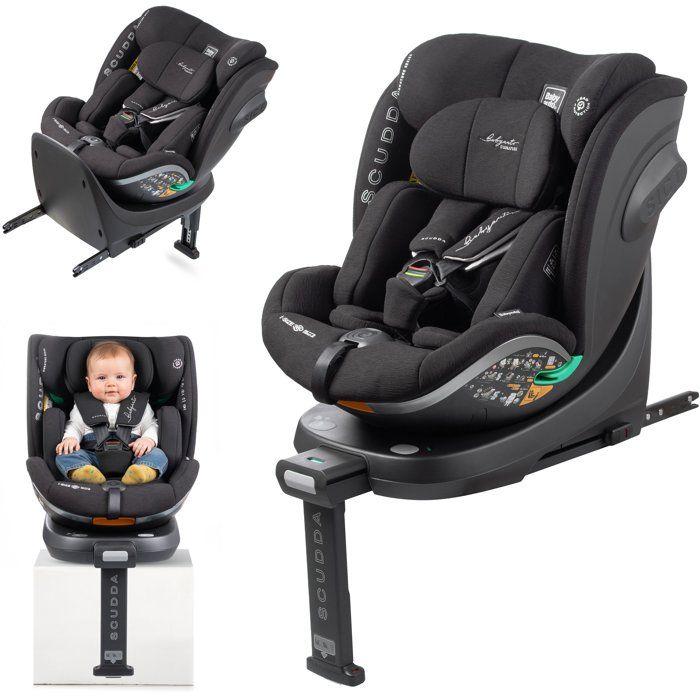 BABYAUTO Car Seat SCUDDA Group 0/1/2/3 I-Size Swivel Anthracite