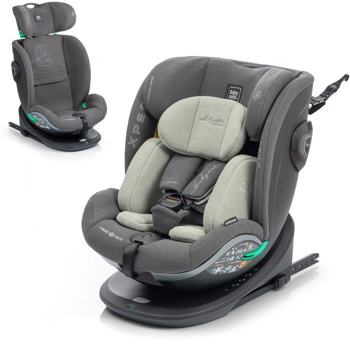 BABYAUTO Car Seat XPERTA Group 0/1/2/3 I-Size Swivel Olive