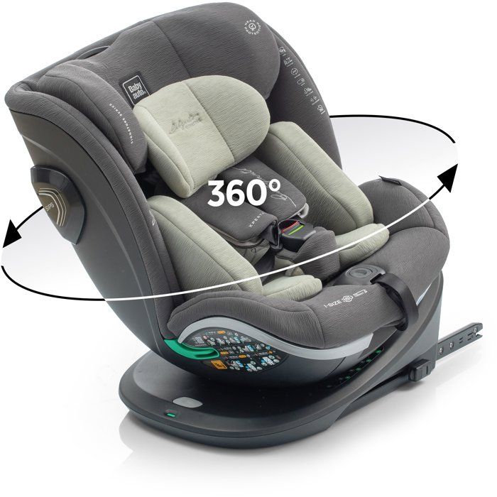 BABYAUTO Car Seat XPERTA Group 0/1/2/3 I-Size Swivel Olive