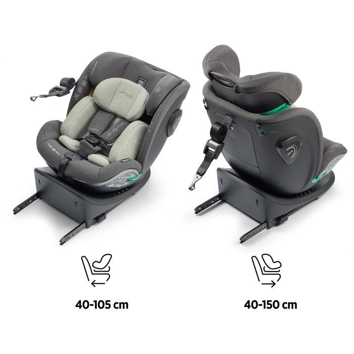 BABYAUTO Car Seat XPERTA Group 0/1/2/3 I-Size Swivel Olive