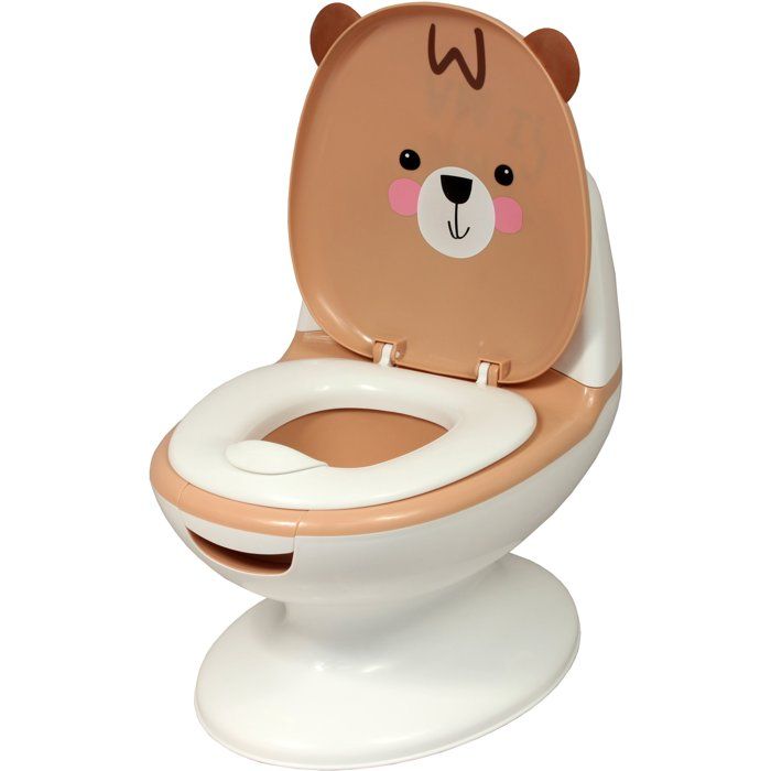 BAMBISOL Baby Training Potty - Flushing Sound - Removable Bowl - Splash Guard - Max 20 kg