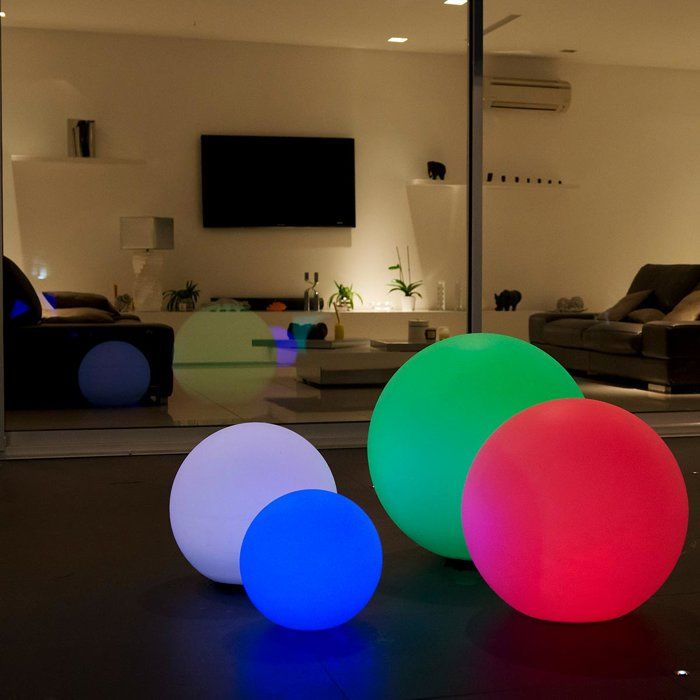 LUMISKY Floating Wireless LED Light Ball Multicolored BOBBY Ø50cm