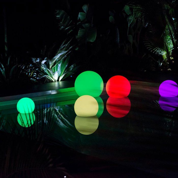 LUMISKY Floating Wireless LED Light Ball Multicolored BOBBY Ø50cm