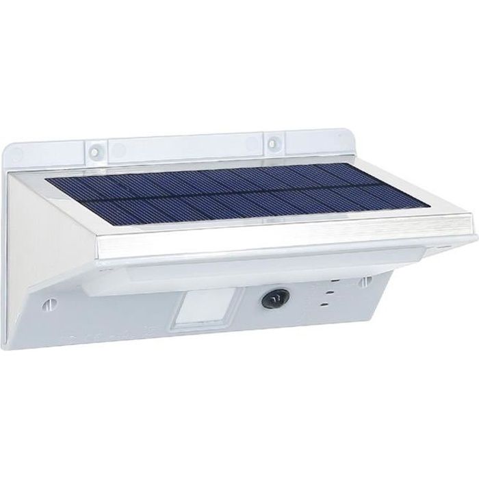 LUMI GARDEN Waterproof Solar Wall Spotlight - 21 LEDs - 330 lm - 120° Rotating Head