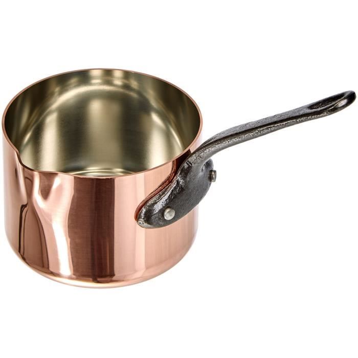 BAUMALU Copper Sauce Bowl - 11 cm - Ideal for Gas Stoves