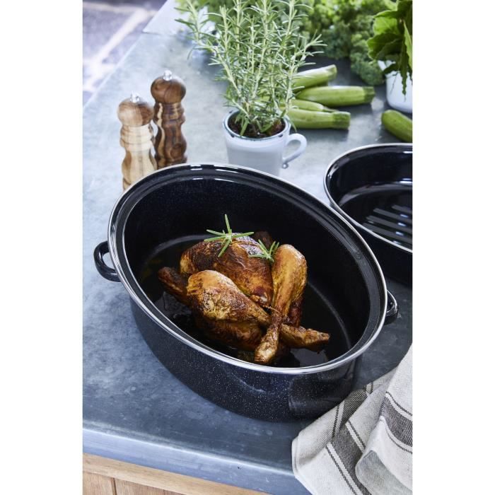BAUMALU Casserole Roaster - Carbon Steel - 42 cm