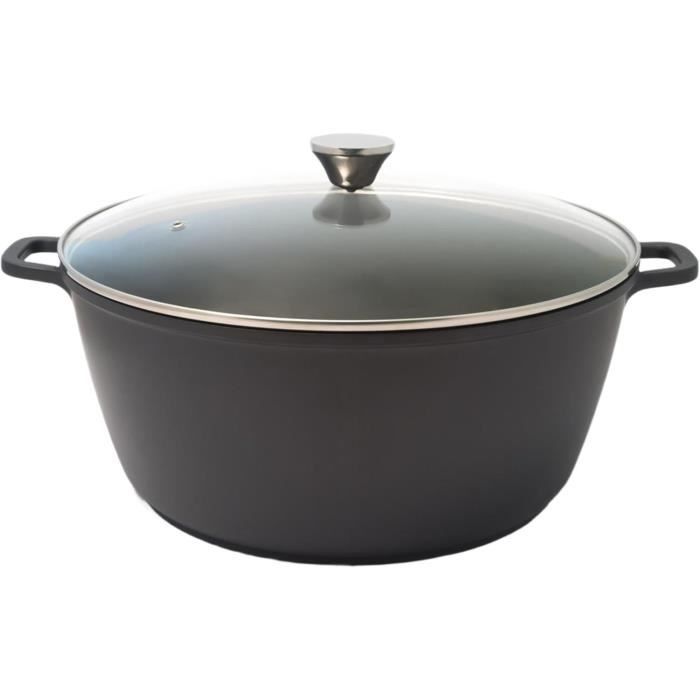 BAUMALU High-sided Slow Cooker - Ceramic Interior - 32 cm
