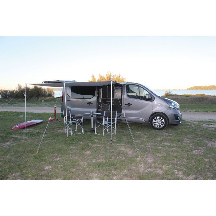 BAYA SUN Ombréa 250 Awning - High-Resistance Fabric - UV Protection - Quick Installation