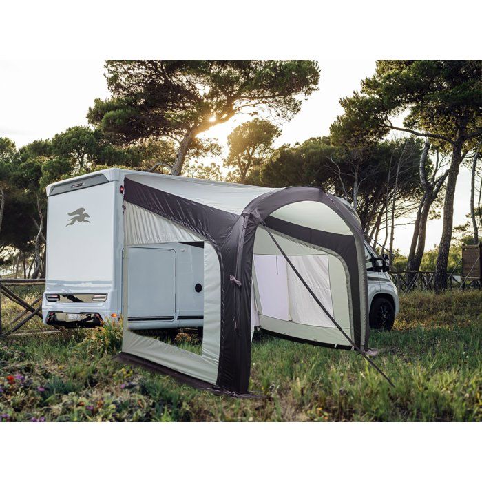 BAYA SUN Accessory for Inflatable Sunshade - Set of 2 Ombréa Air Walls - Durable 150D Polyester - Clear Crystal Window
