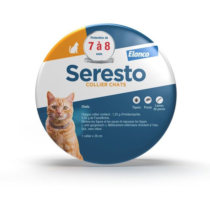 SERESTO Cat Flea and Tick Collar - Protection for 7 to 8 Months