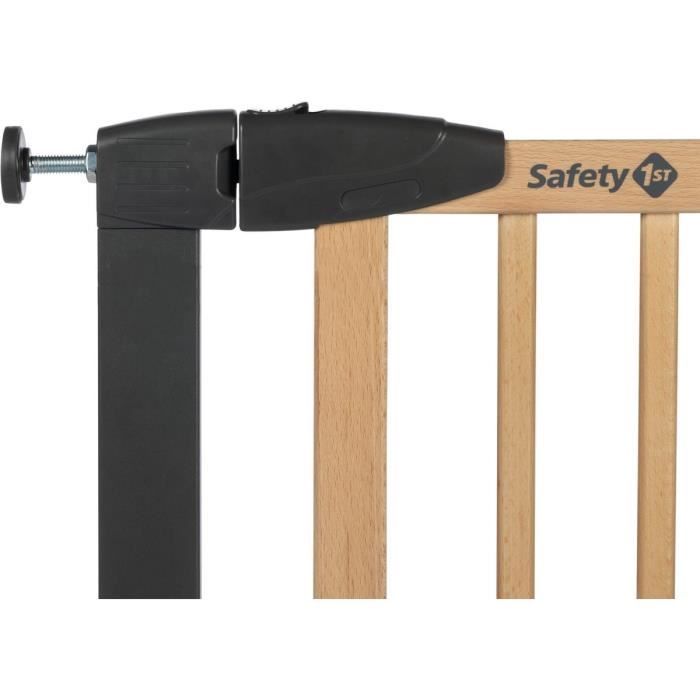 SAFETY 1ST Simply Close Barrier - Wood & Metal - Pressure-mounted - 73-80 cm (94 cm with extension)
