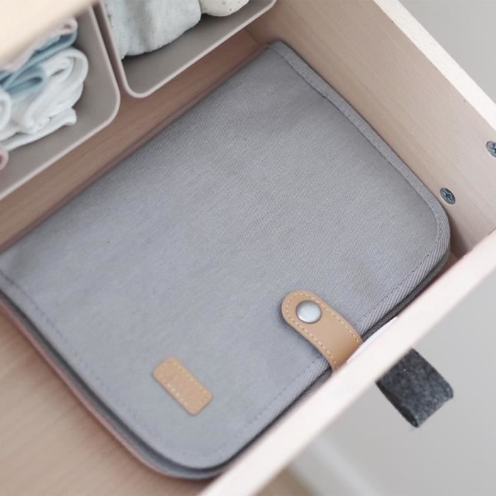BÉABA Health Record Book Cover - Pearl Grey