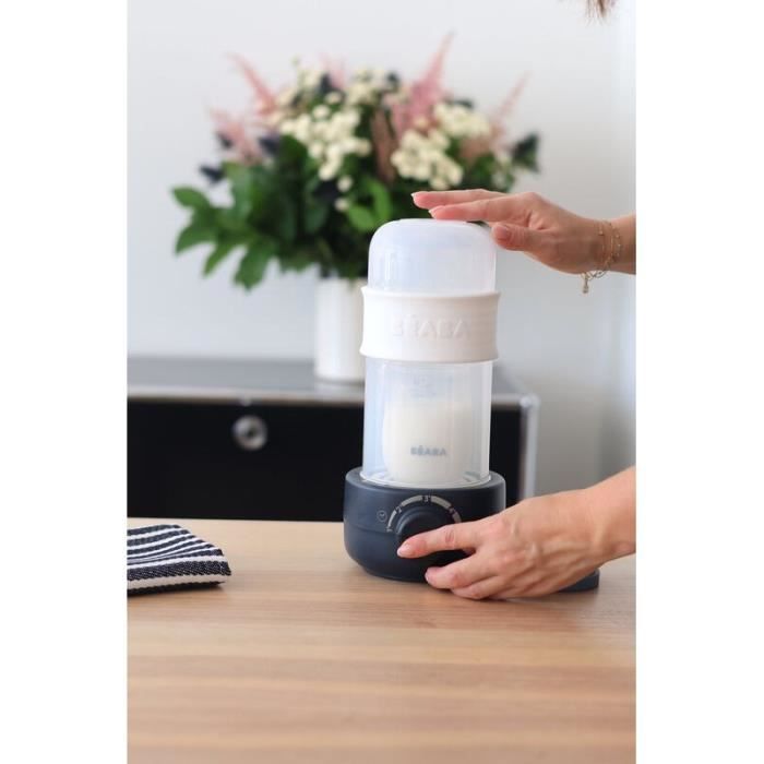 BÉABA - Baby Bottle/Food Jar Warmer - Sterilizer - Gentle Steam - Night Blue