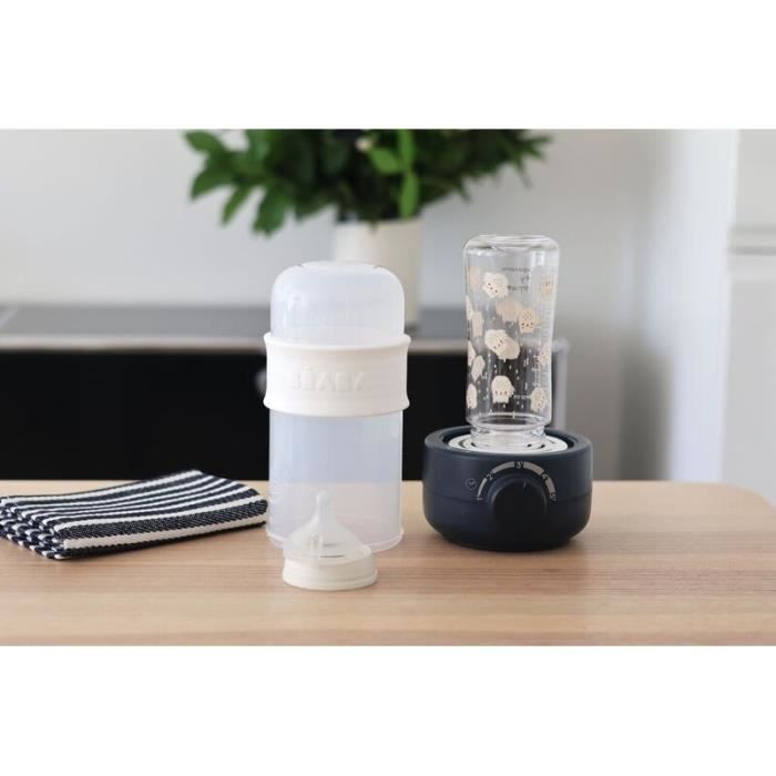 BÉABA - Baby Bottle/Food Jar Warmer - Sterilizer - Gentle Steam - Night Blue