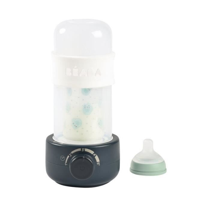BÉABA - Baby Bottle/Food Jar Warmer - Sterilizer - Gentle Steam - Night Blue
