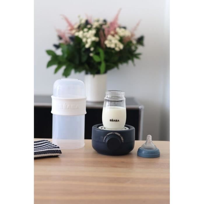 BÉABA - Baby Bottle/Food Jar Warmer - Sterilizer - Gentle Steam - Night Blue
