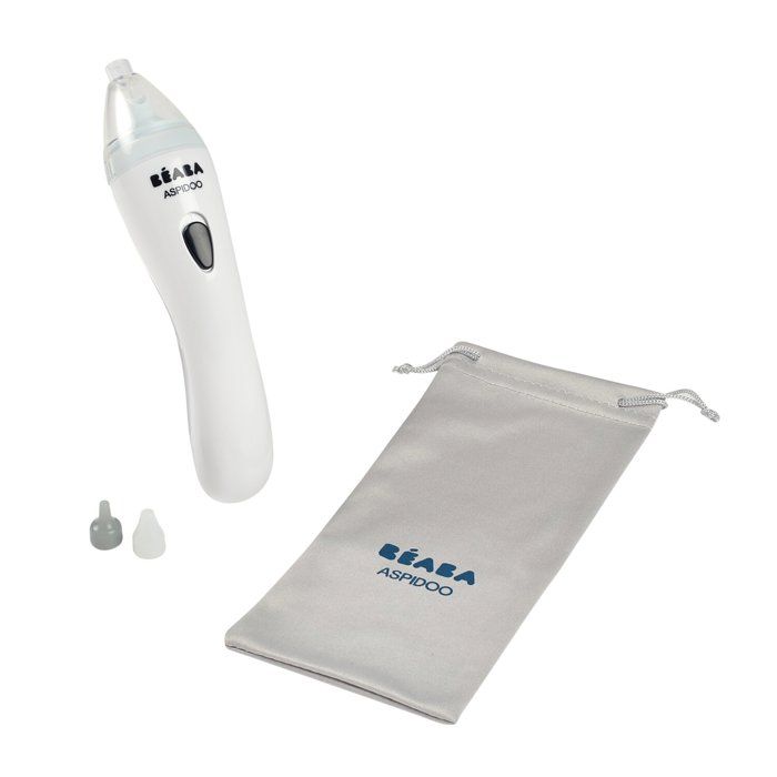 Aspidoo Portable Electric Baby Nasal Aspirator - White
