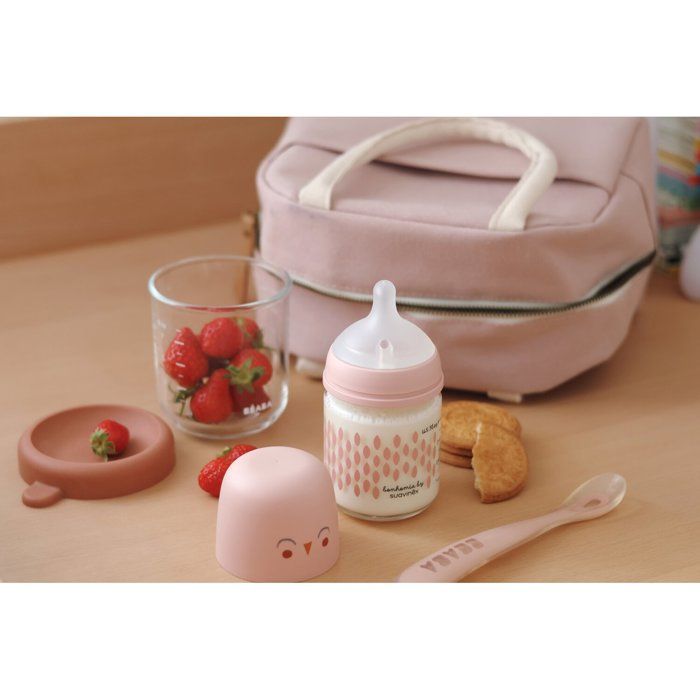 Insulated Lunch Bag - 5 L Capacity - Powder Pink