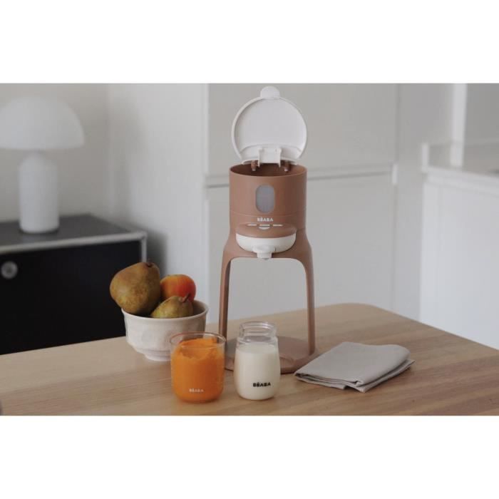 BÉABA - Bib'Expresso - Baby Bottle Warmer - Exact Temperature - Instant - Praline