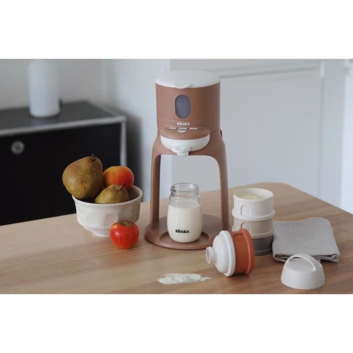 BÉABA - Bib'Expresso - Baby Bottle Warmer - Exact Temperature - Instant - Praline