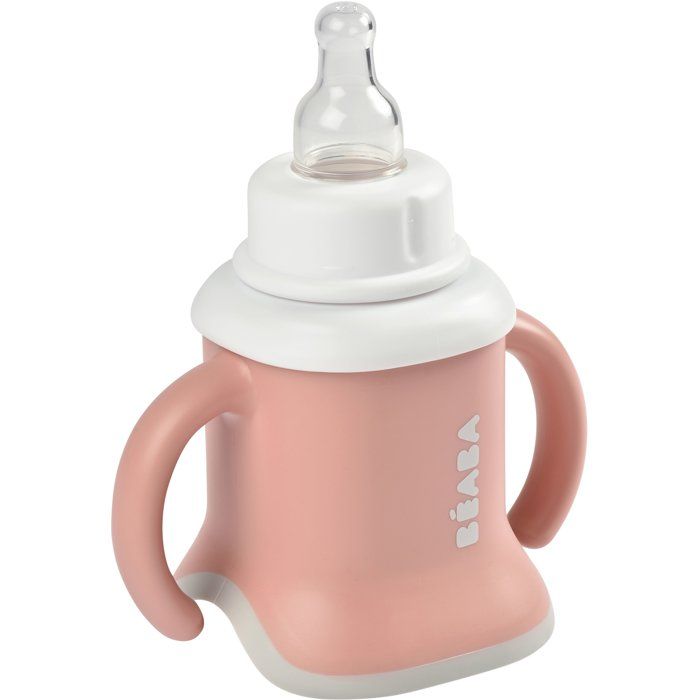 BEABA 3-in-1 Cup - Evoluclip - Old Rose