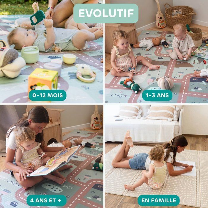 Tapis de motricité XXL - BEABA - Play Life - Arch