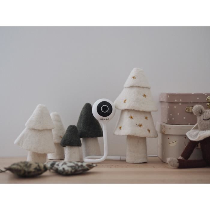 BEABA ZEN Connect Baby Video Monitor - White