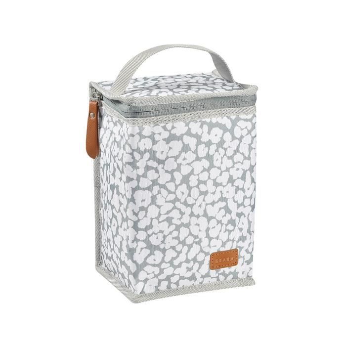 BEABA Cherry Blossom Insulated Lunch Bag - Keeps Food Warm or Cold - Large Capacity
