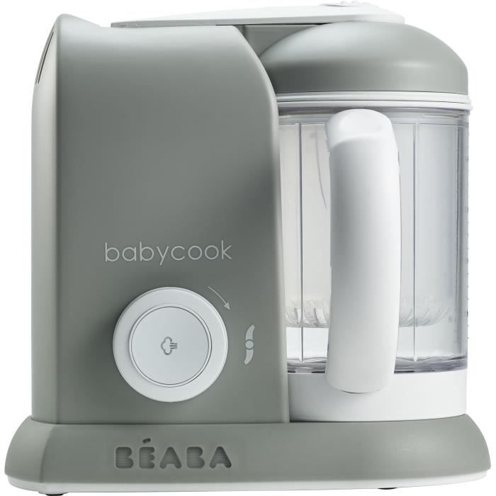 BÉABA - Babycook Solo - 1100 ml Baby Food Maker - Grey