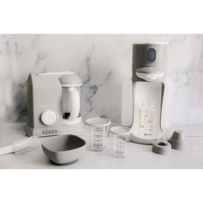 BÉABA - Babycook Solo - 1100 ml Baby Food Maker - Grey